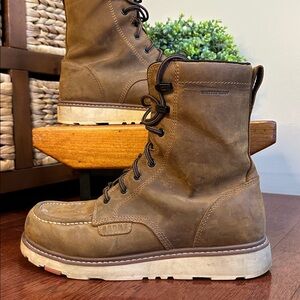 BRUNT Marin 8” Waterproof Soft Toe Work Boot size 10.5
